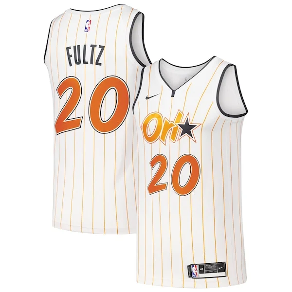 Delizioso Fantastico Lussuoso Markelle Fultz Orlando Magic Nike Swingman Player Jersey City Edition White