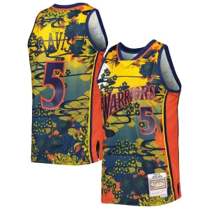 Lussuoso Eccezionale Bellissimo Baron Davis Golden State Warriors Hardwood Classics Lunar New Year Swingman Jersey Blue
