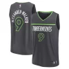 Meraviglioso Gorgeous Nickeil Alexander Walker Minnesota Timberwolves Youth Fast Break Replica Player Jersey Statement Edition Black