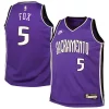 Comodo De'Aaron Fox Sacramento Kings Nike Youth 2024/25 Swingman Jersey Purple Classic Edition
