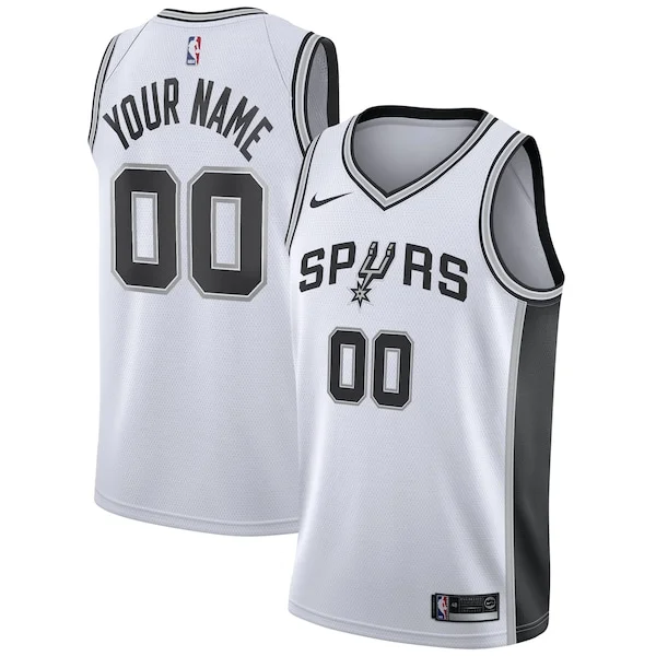 Comodo Prestigioso San Antonio Spurs Nike Custom Swingman Jersey White Association Edition