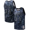 Classico Delizioso Trendy Shaquille O'Neal Los Angeles Lakers Hardwood Classics 1996/97 Tie Dye Swingman Jersey Black