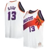 Eccezionale Steve Nash Phoenix Suns Big & Tall Hardwood Classics 1996/97 Swingman Jersey White/Black