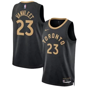 Fantastico Elegante Lussuoso Fred VanVleet Toronto Raptors Nike Unisex 2022/23 Swingman Jersey City Edition Black