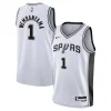Elegante Victor Wembanyama San Antonio Spurs Nike Youth Swingman Jersey Association Edition White