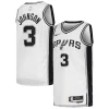 Eccezionale Keldon Johnson San Antonio Spurs Nike Unisex Swingman Jersey Association Edition White/Black