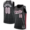Moderno Scoot Henderson Portland Trail Blazers Nike Unisex 2024/25 Swingman Player Jersey City Edition Black