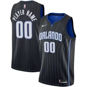 Sofisticato Ottimo Orlando Magic Nike 2020/21 Swingman Custom Jersey Icon Edition Black/White