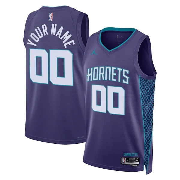 Meraviglioso Charlotte Hornets Jordan Brand Unisex 2022/23 Swingman Custom Jersey Statement Edition Teal