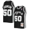 Meraviglioso David Robinson San Antonio Spurs Youth 1998/99 Hardwood Classics Swingman Jersey Black