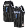 Trendy Fantastico Tracy McGrady Orlando Magic 2003/04 Big & Tall Hardwood Classics Swingman Jersey Black/Blue