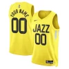 Accattivante Incantevole Pratico Utah Jazz Nike Unisex Swingman Custom Jersey Gold Icon Edition