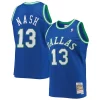 Delizioso Gorgeous Steve Nash Dallas Mavericks 1998/99 Hardwood Classics Swingman Jersey Blue