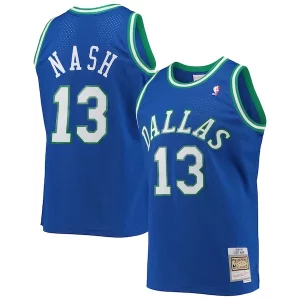 Delizioso Gorgeous Steve Nash Dallas Mavericks 1998/99 Hardwood Classics Swingman Jersey Blue