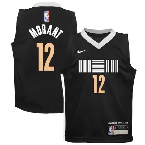 Prestigioso Ja Morant Memphis Grizzlies Nike Toddler Swingman Replica Jersey City Edition Black
