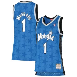 Stupendo Tracy McGrady Orlando Magic Women's 2000/01 Hardwood Classics Swingman Jersey Blue