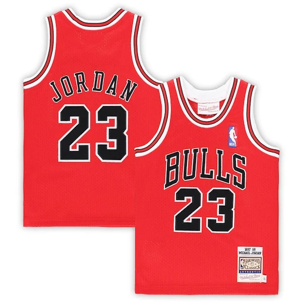 Splendido Fascinante Stupendo Michael Jordan Chicago Bulls Toddler 1997/98 Hardwood Classics Authentic Jersey Red/Black/White