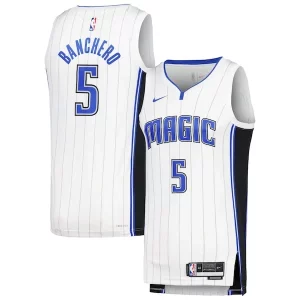 Elegante Attraente Delizioso Paolo Banchero Orlando Magic Nike Unisex Swingman Jersey Association Edition White