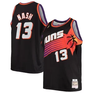Pratico Stupendo Gorgeous Steve Nash Phoenix Suns 1996/97 Big & Tall Hardwood Classics Swingman Jersey Black/White