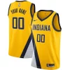 Versatile Indiana Pacers Nike 2019/20 Custom Swingman Jersey Yellow Statement Edition