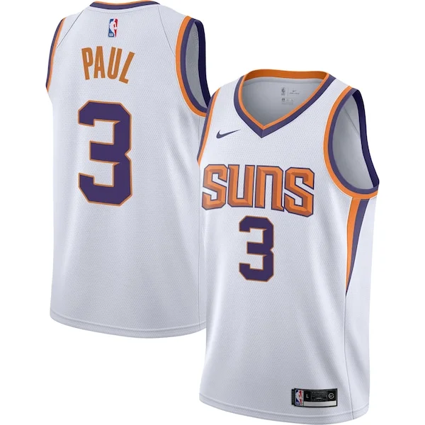 Elegante Robusto Moderno Chris Paul Phoenix Suns Nike Youth Swingman Jersey Association Edition White/Purple