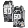 Stupendo Fascinante Sofisticato David Robinson San Antonio Spurs Hardwood Classics 1998/99 Hyper Hoops Swingman Jersey Black