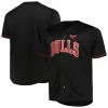 Prestigioso Duraturo Trendy Chicago Bulls Profile Big & Tall Pop Jersey Black