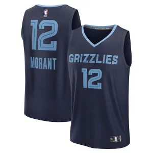 Resistente Robusto Incantevole Ja Morant Memphis Grizzlies Youth Fast Break Replica Player Jersey Icon Edition Navy