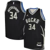 Bellissimo Delizioso Attraente Giannis Antetokounmpo Milwaukee Bucks Jordan Brand Youth Swingman Jersey Statement Edition Black