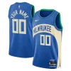 Fascinante Cool Milwaukee Bucks Nike Unisex 2023/24 Custom Swingman Jersey Royal City Edition
