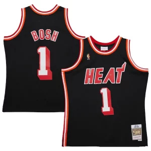Raffinato Classico Ottimo Chris Bosh Miami Heat 2013/14 Hardwood Classics Swingman Jersey Black