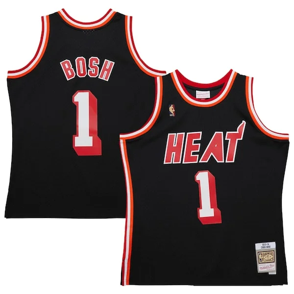Raffinato Classico Ottimo Chris Bosh Miami Heat 2013/14 Hardwood Classics Swingman Jersey Black