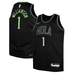 Robusto Lussuoso Zion Williamson New Orleans Pelicans Nike Youth Swingman Replica Jersey City Edition Black