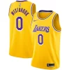 Gorgeous Prestigioso Russell Westbrook Los Angeles Lakers Nike 2020/21 Swingman Player Jersey Gold Icon Edition