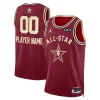 Stupendo Jordan Brand Unisex 2024 NBA All Star Game Swingman Custom Jersey Crimson
