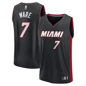 Delizioso Kel'el Ware Miami Heat Youth Fast Break Replica Player Jersey Icon Edition Black