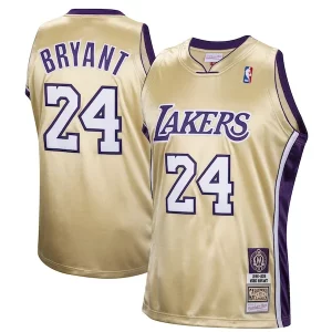 Meraviglioso Raffinato Moderno Kobe Bryant Los Angeles Lakers Hall of Fame Class of 2020 #24 Authentic Hardwood Classics Jersey Gold