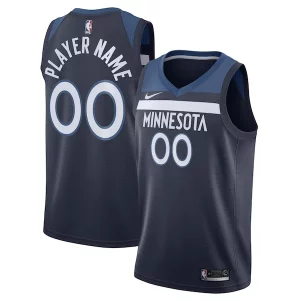 Fascinante Magnifico Lussuoso Minnesota Timberwolves Nike Swingman Custom Jersey Navy Icon Edition