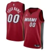Prestigioso Stupendo Resistente Miami Heat Jordan Brand Unisex 2022/23 Swingman Custom Jersey Statement Edition Red