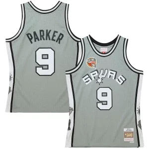 Splendido Tony Parker San Antonio Spurs Unisex Hall of Fame Class of 2023 Throwback Swingman Jersey Gray