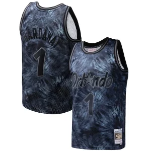 Attraente Penny Hardaway Orlando Magic Hardwood Classics 1984/85 Tie Dye Swingman Jersey Black