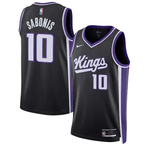 Lussuoso Fascinante Domantas Sabonis Sacramento Kings Nike Unisex Swingman Jersey Icon Edition Black
