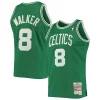 Accattivante Lussuoso Antoine Walker Boston Celtics 2001/02 Hardwood Classics Swingman Jersey Kelly Green