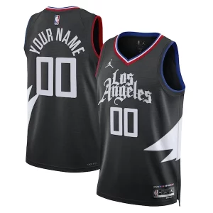 Delizioso LA Clippers Jordan Brand Unisex 2022/23 Swingman Custom Jersey Statement Edition Black