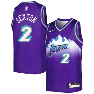 Carino Ottimo Collin Sexton Utah Jazz Nike Youth 2022/23 Swingman Jersey City Edition Purple
