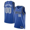 Gorgeous Dallas Mavericks Nike 2021/22 Diamond Swingman Custom Jersey Icon Edition Blue