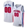 Sofisticato Delizioso Detroit Pistons Nike Unisex Swingman Custom Jersey White Association Edition