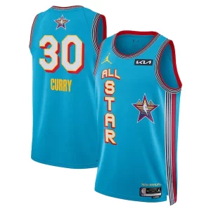 Fascinante Delizioso Stephen Curry Jordan Brand Unisex 2025 NBA All Star Game Swingman Player Jersey Light Blue