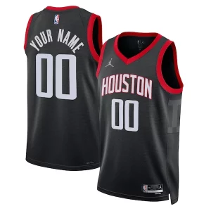 Elegante Prestigioso Houston Rockets Jordan Brand Unisex 2022/23 Swingman Custom Jersey Statement Edition Black