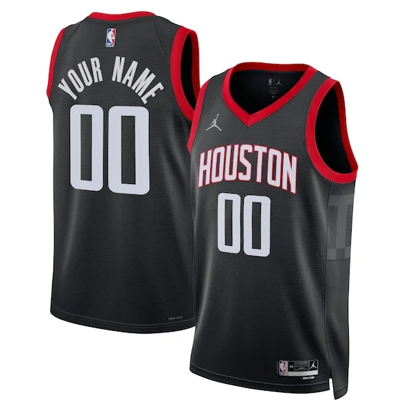 Elegante Prestigioso Houston Rockets Jordan Brand Unisex 2022/23 Swingman Custom Jersey Statement Edition Black